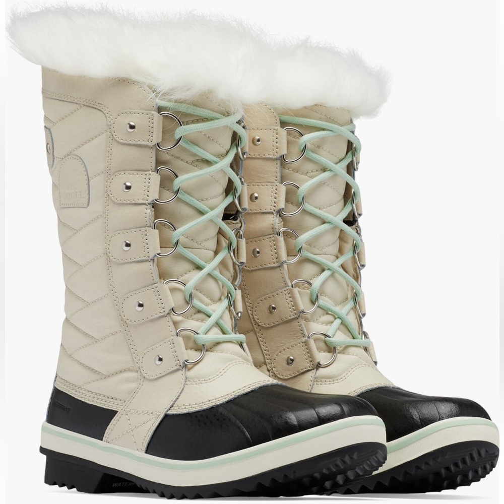 Sorel ‘Tofino II’ Faux Fur Lined Waterproof Boot Size 6.5 NWT NIB